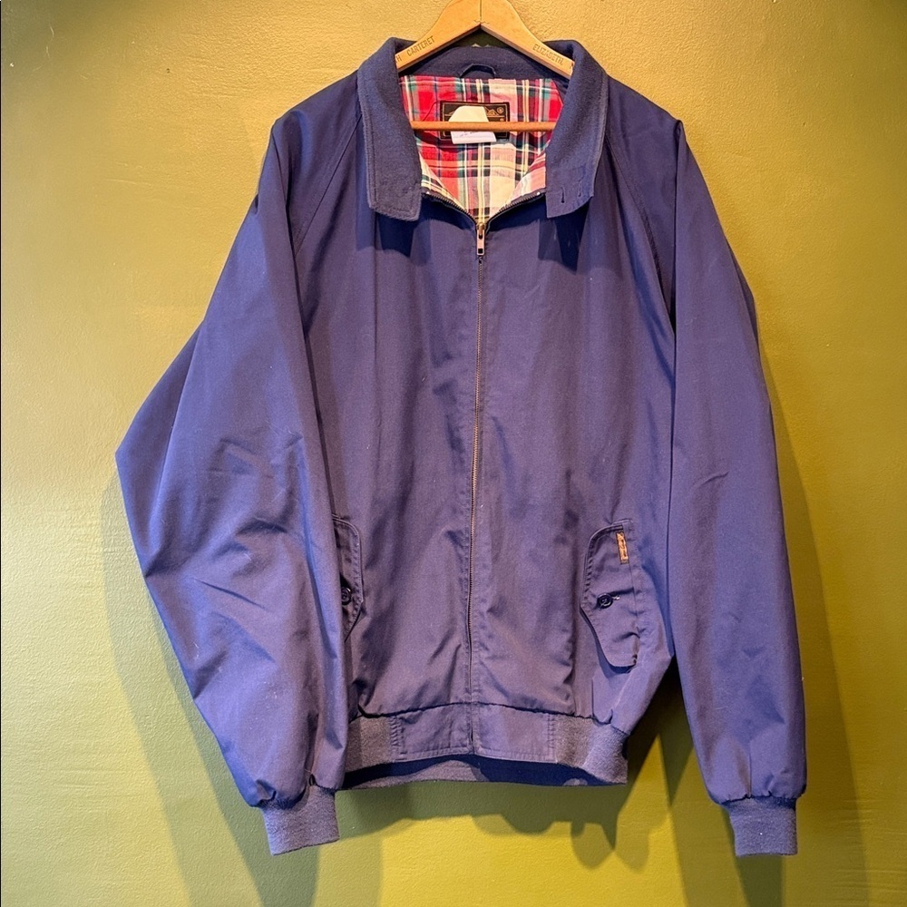 Vintage Eddie Bauer Men's Blue Jacket